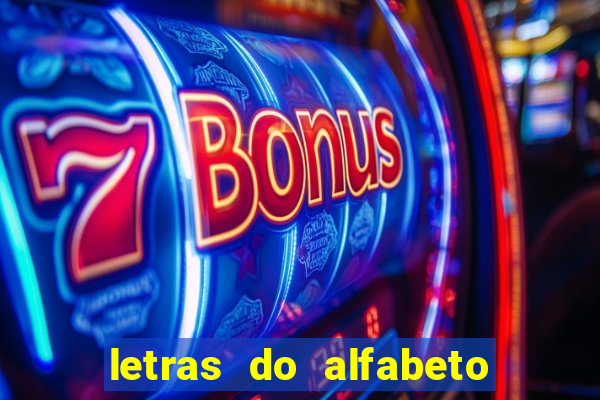 letras do alfabeto personalizadas para imprimir